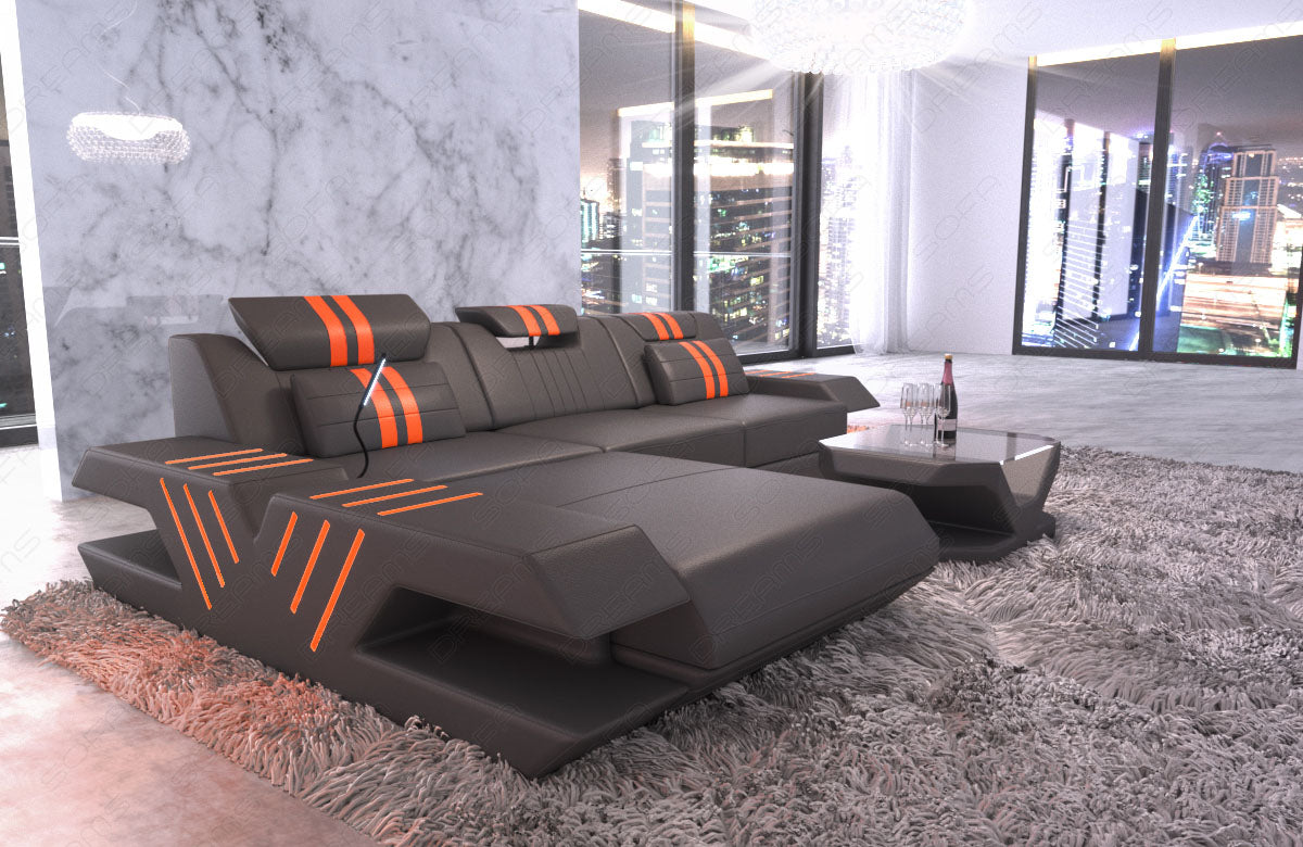 Corner Sofa Venezia Leather Sofa In Many Colors