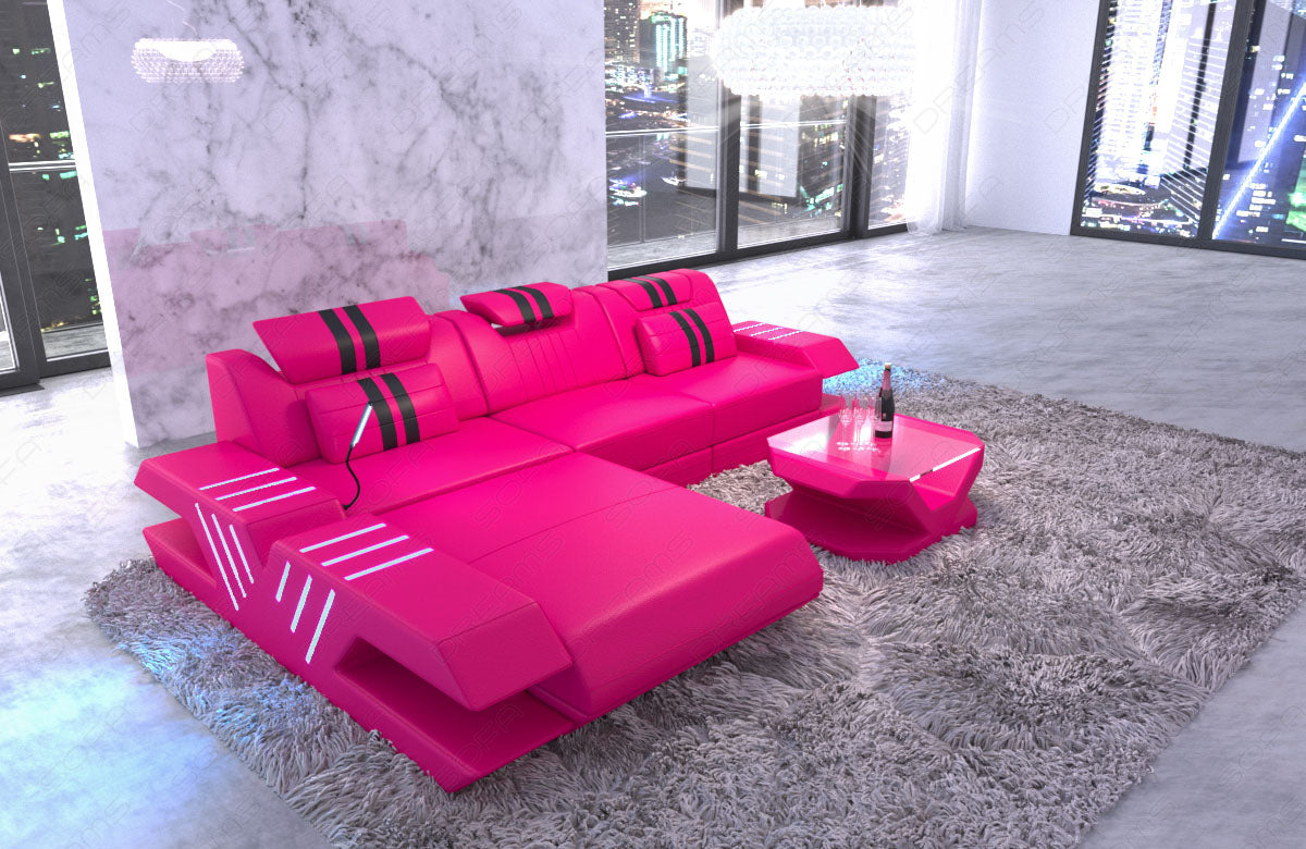 Corner Sofa Venezia Leather Sofa In Many Colors