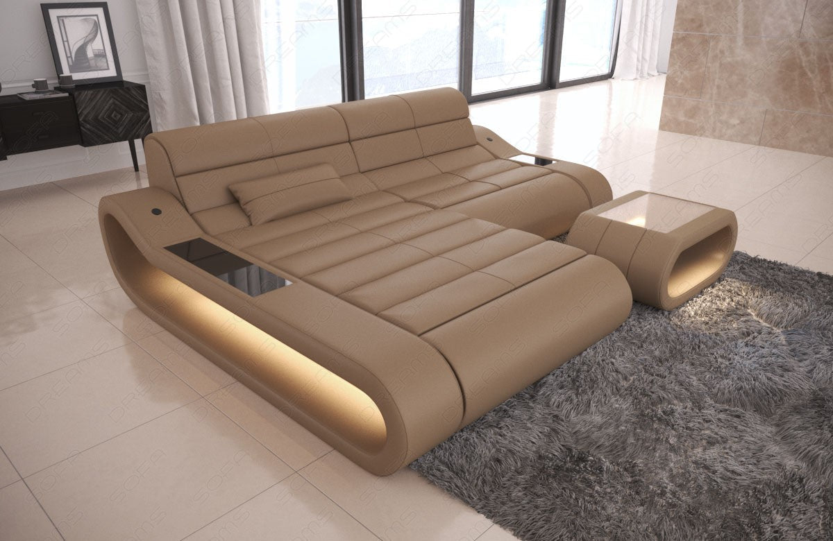 Corner Sofa Laguna Short As A Small Leather Sofa