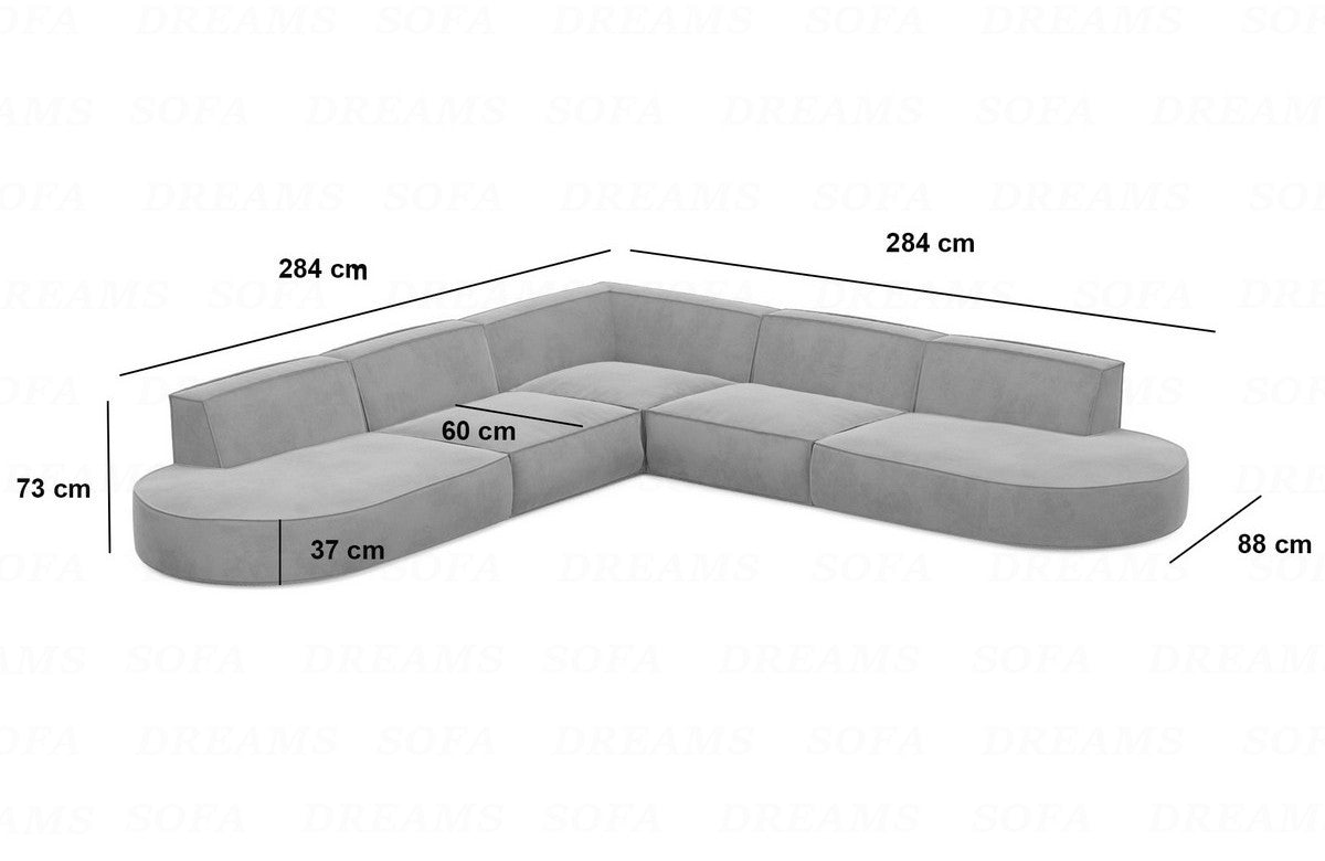 Corner Sofa Alegranza Fabric