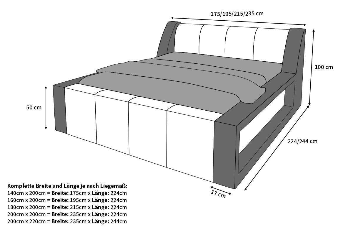 Designer Bed Fermo