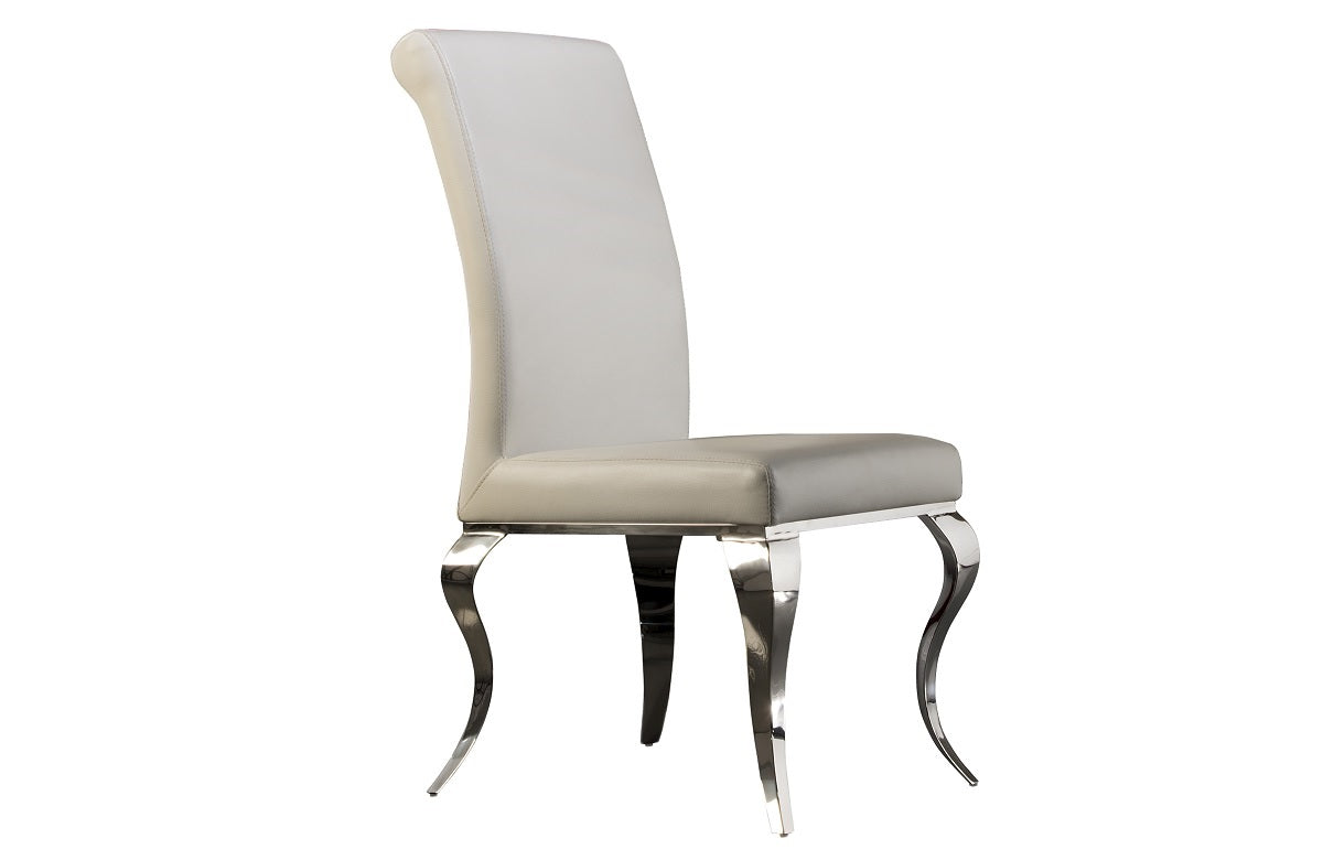 Barroque White Dining Chair