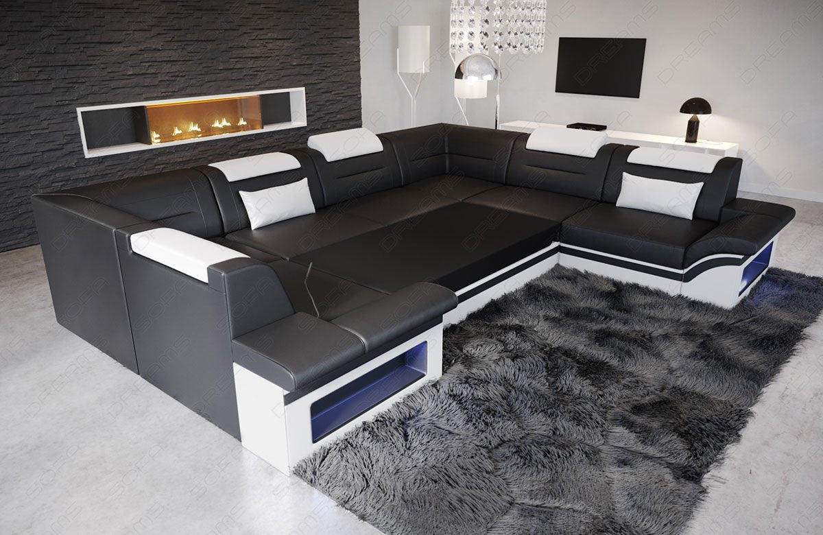 Leather Sectional Evolo