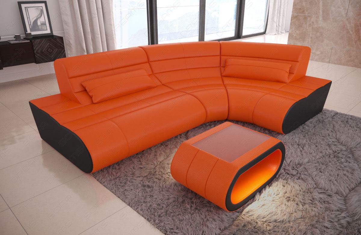 Leather Sofa Laguna L Mini