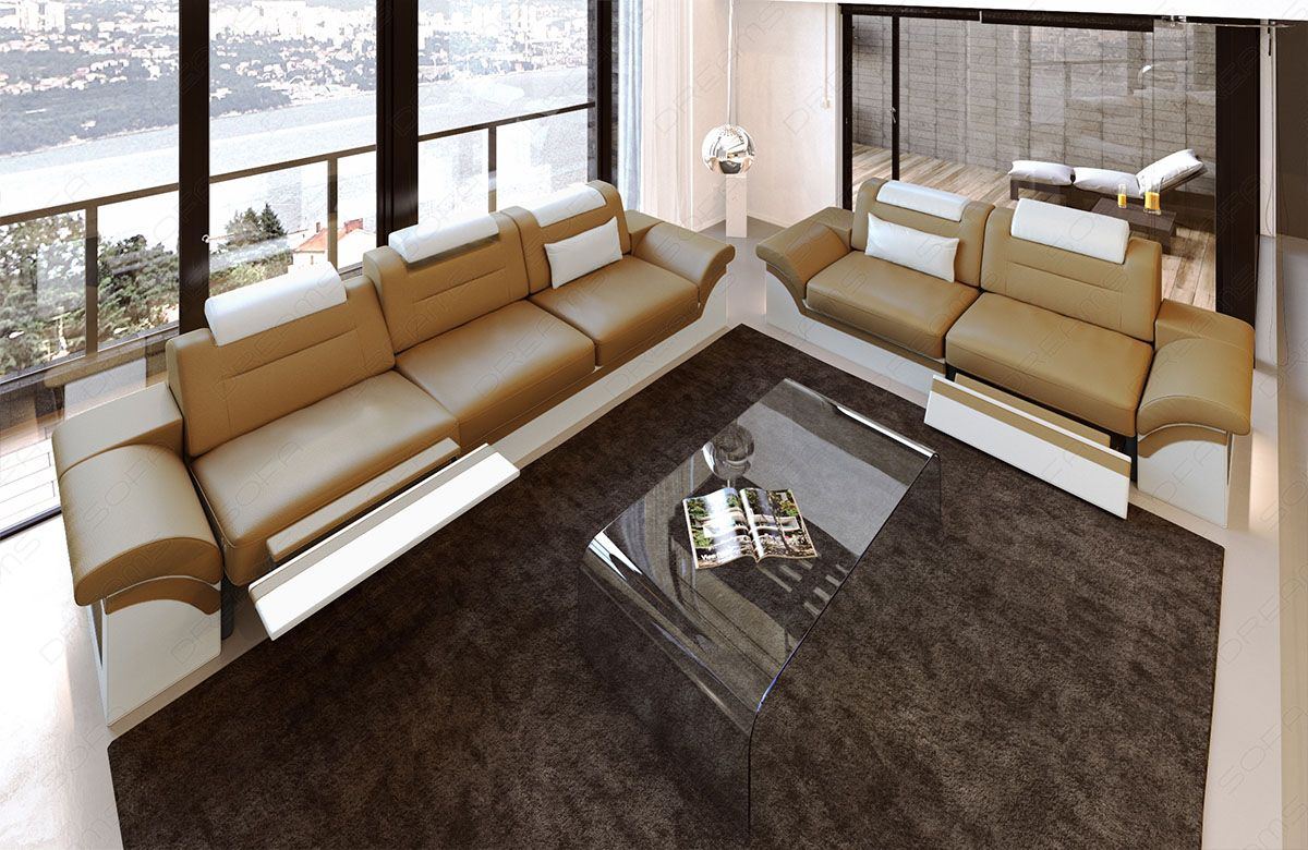 Sofa Set Megano Leather 3 And 2