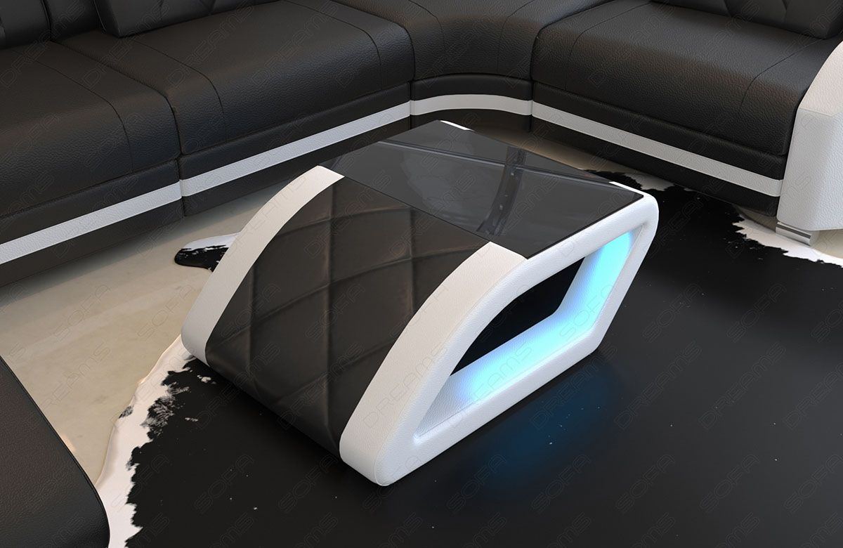Leather Coffee Table Comfort