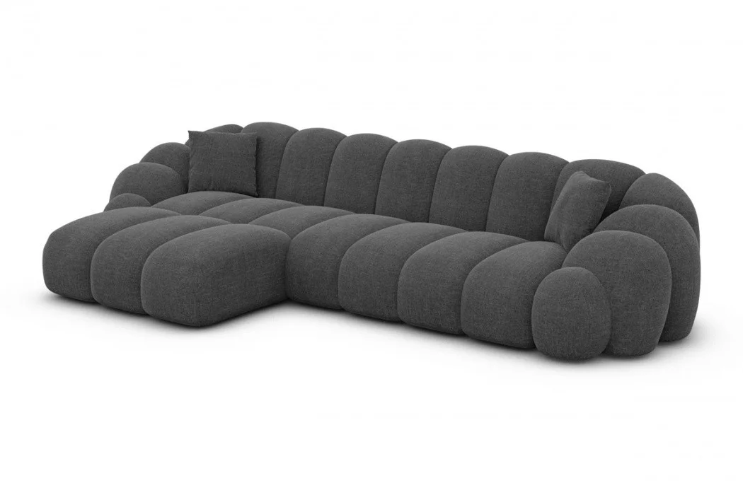 Fabric Corner Sofa Rajada L Shape Short
