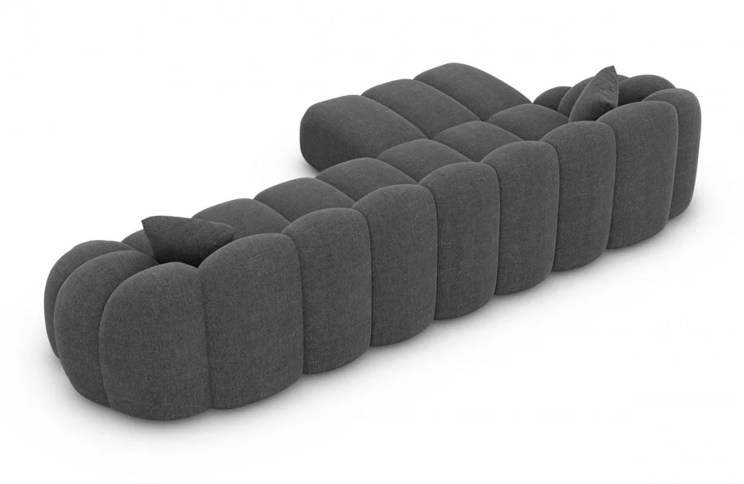 Fabric Corner Sofa Rajada L Shape Short