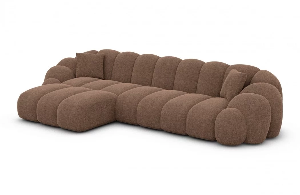 Fabric Corner Sofa Rajada L Shape Short