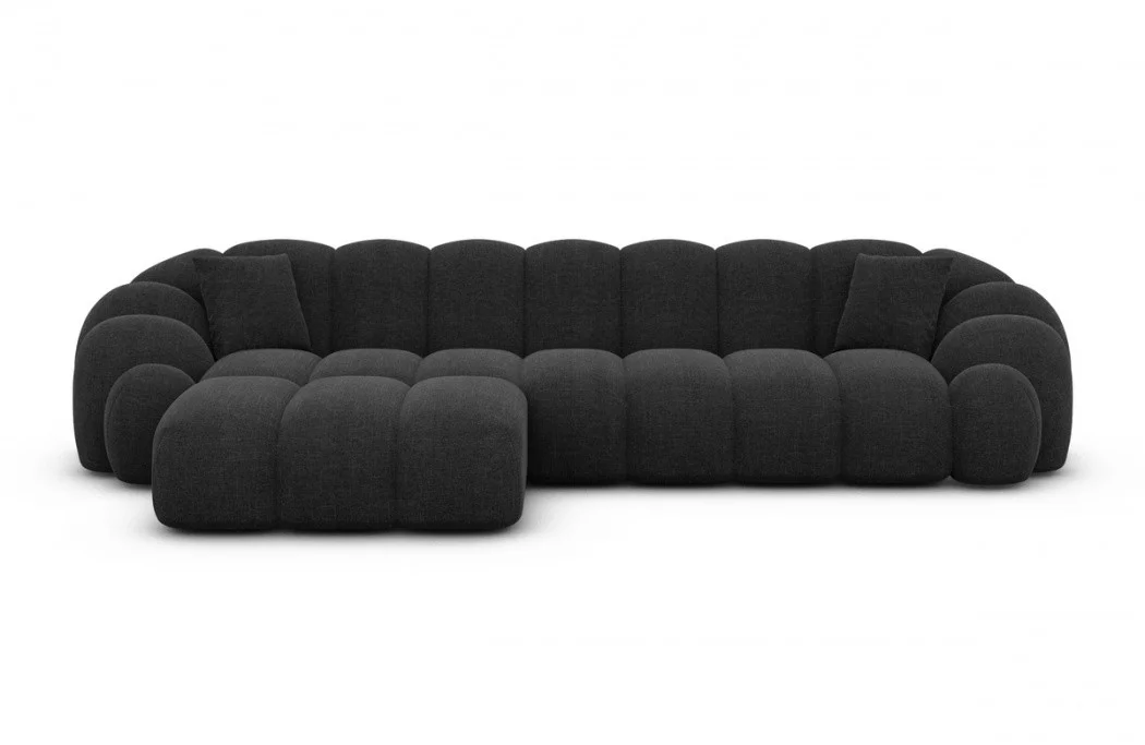 Fabric Corner Sofa Rajada L Shape Short