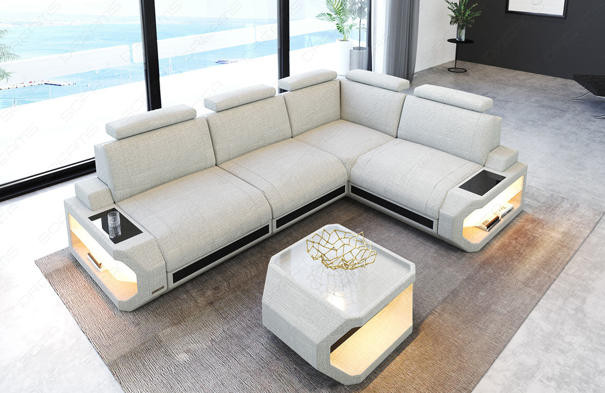Corner Sofa Rino L Fabric