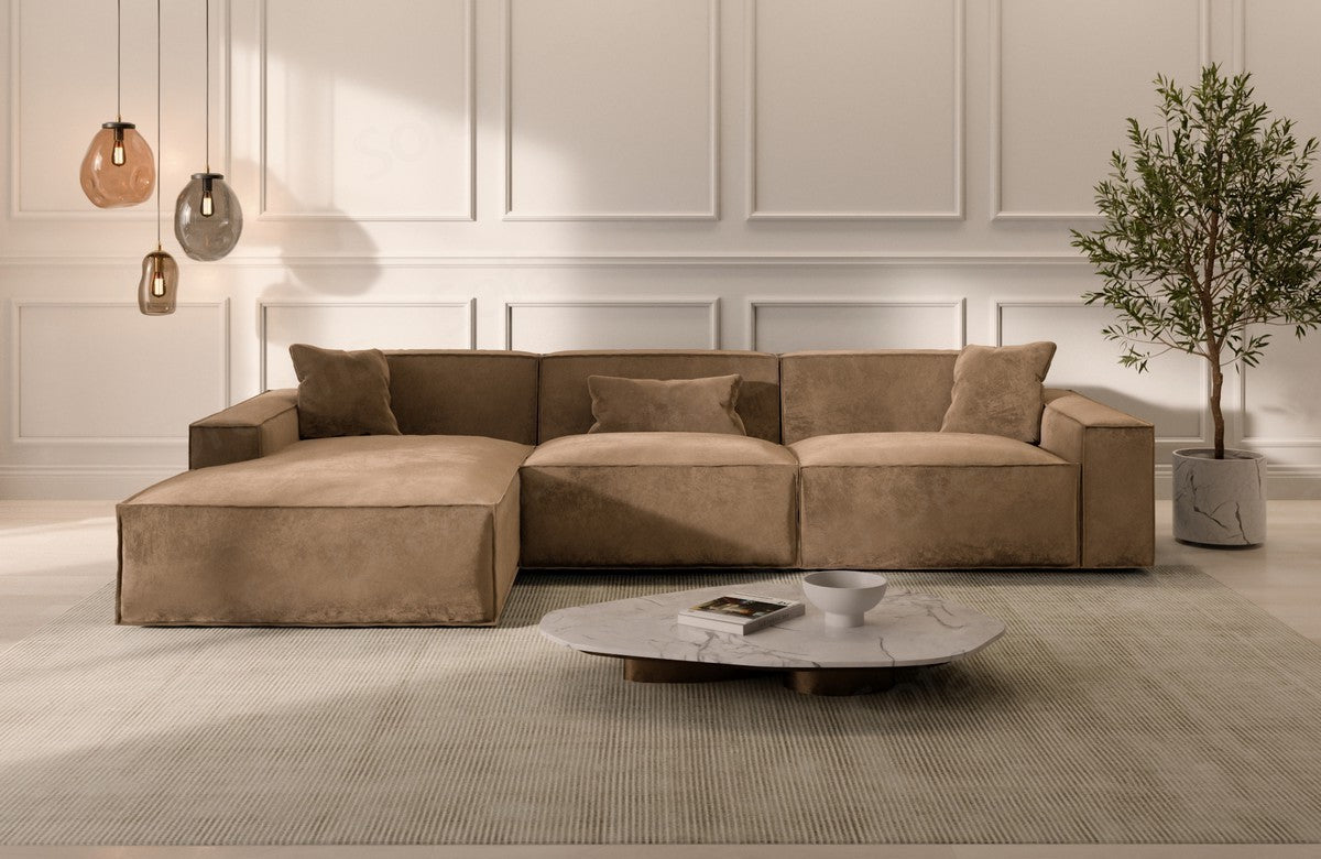 Formenta L-Shaped Corner Sofa Short