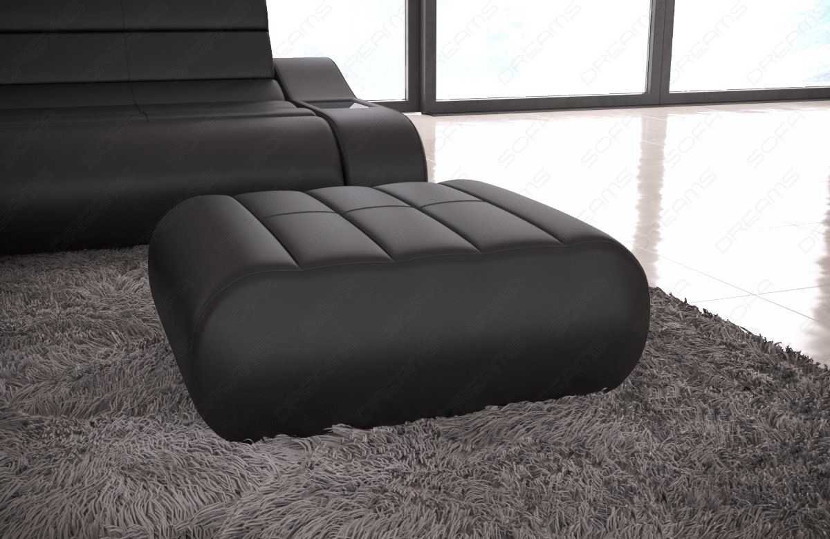 Stool Laguna Leather W111Xh40 X D95Cm