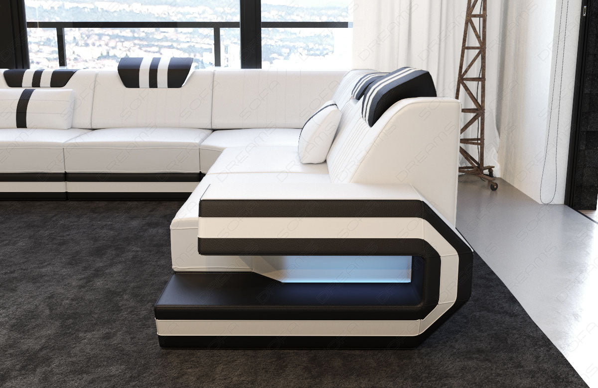 Corner Sofa Devolo Leather Sofa With Lighting