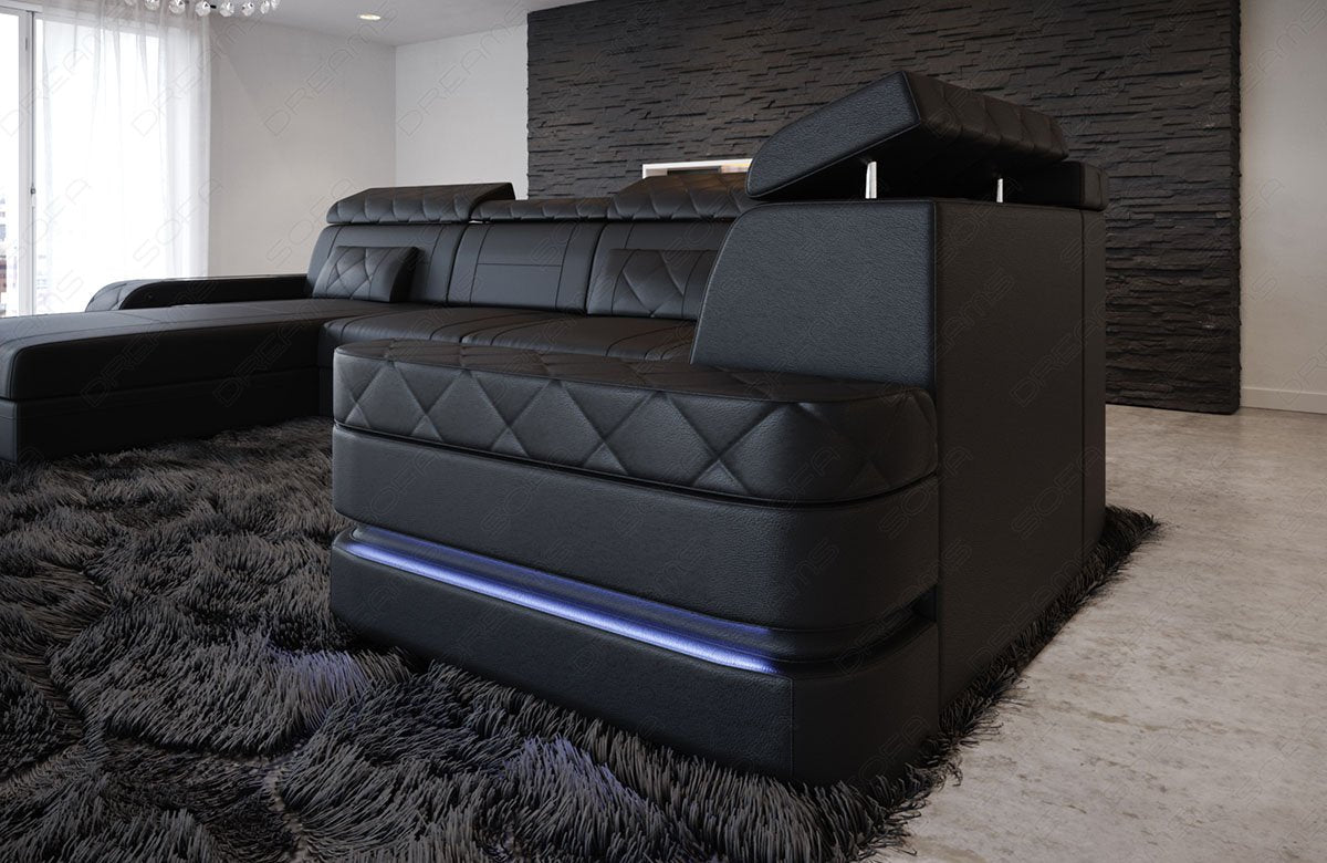 Leather Sectional Bologna