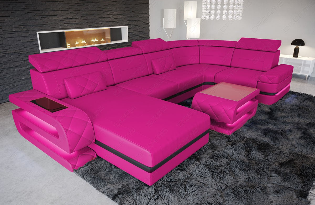 Leather Sectional Bologna