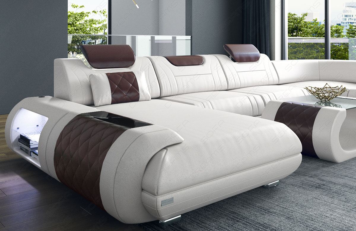 Leather Sectional Romeo