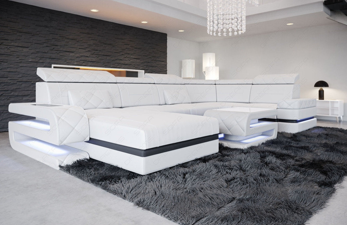 Leather Sectional Bologna