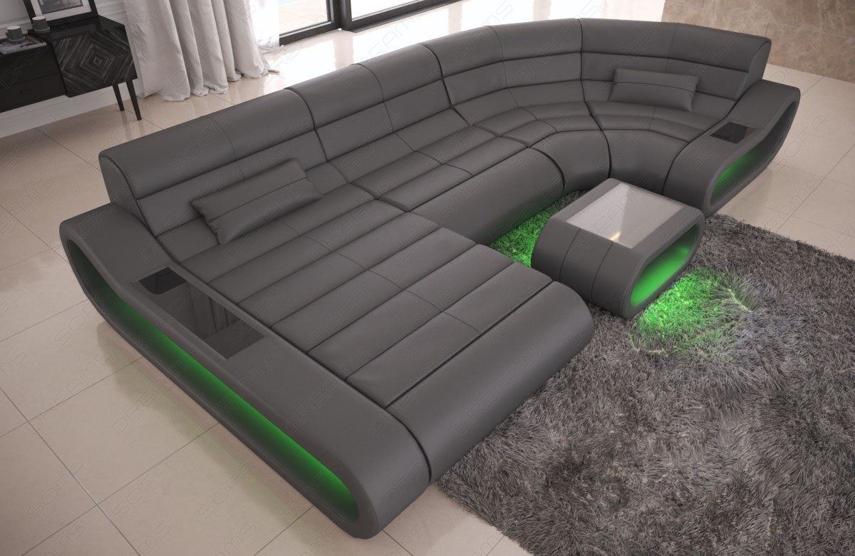 Laguna Leather Sectional Of your Choice