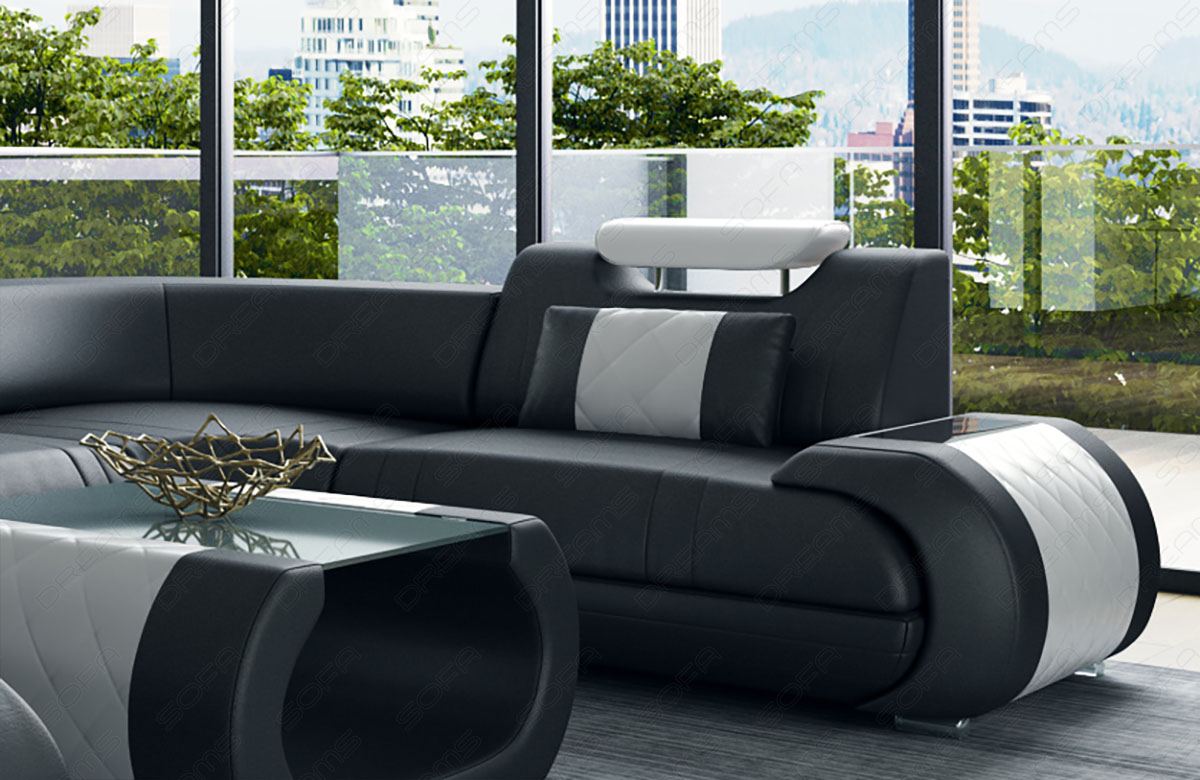 Leather Sectional Romeo