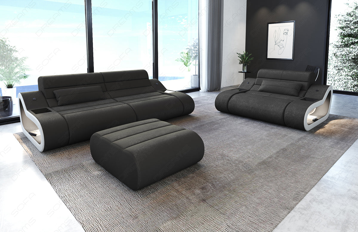 Sofa Set Laguna 2 And 1 Fabric