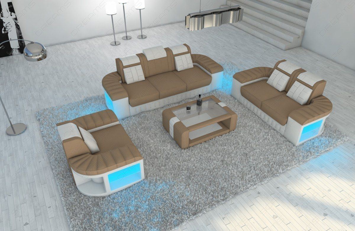Sofa Set Baronka Fabric 3, 2, 1