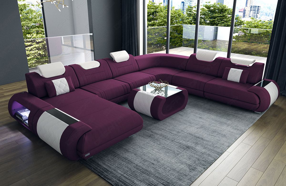 Fabric Sectional Rimini XXL