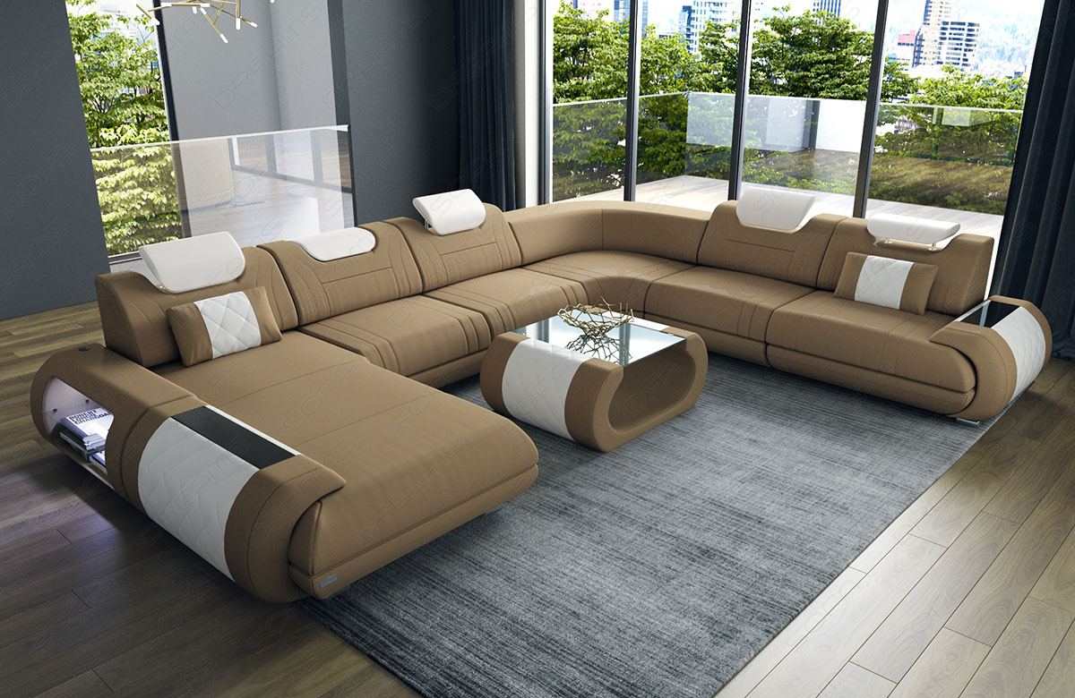 Fabric Sectional Rimini XXL