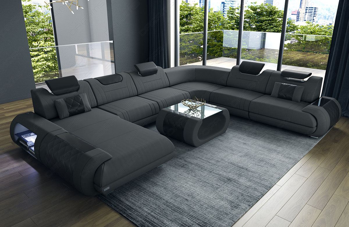 Fabric Sectional Rimini XXL