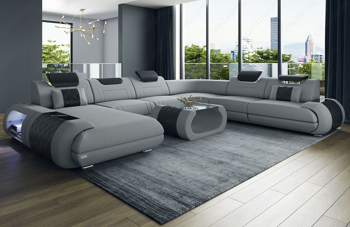 Fabric Sectional Rimini XXL