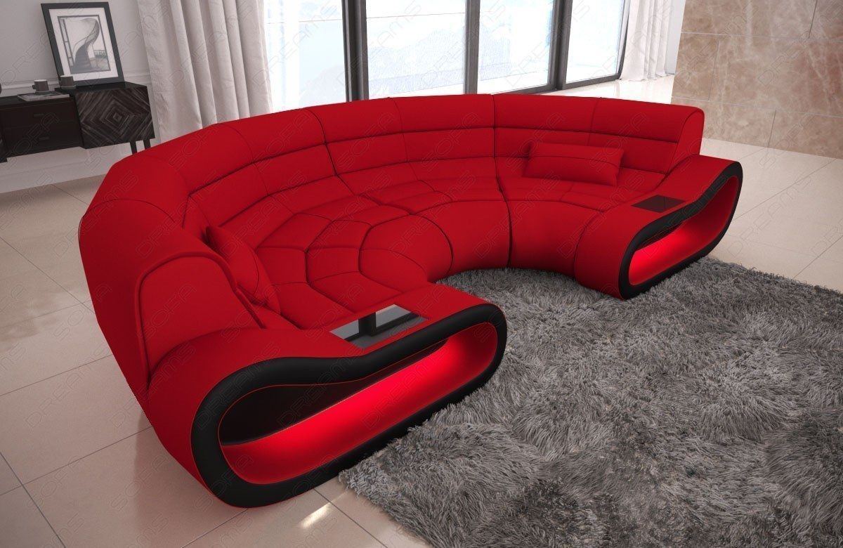 Big Sofa Laguna Fabric Cover In Velvet Or Woven Fabric