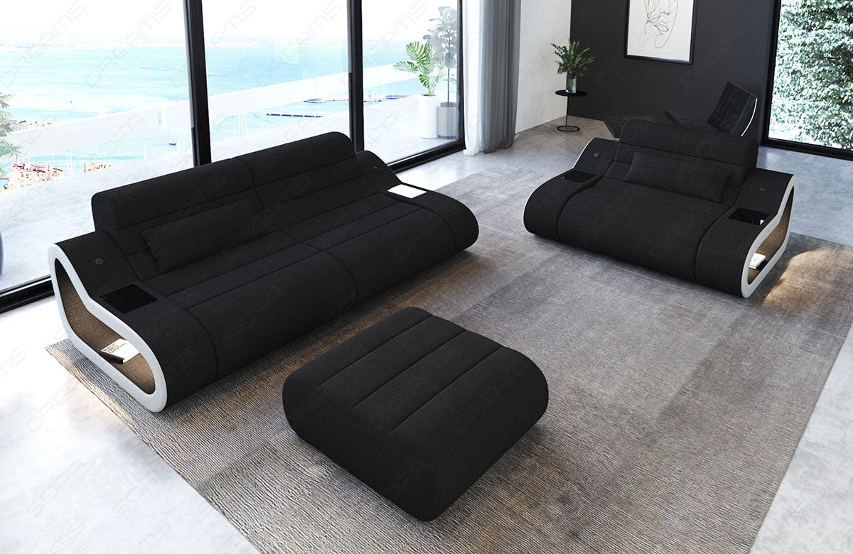Sofa Set Laguna 2 And 1 Fabric