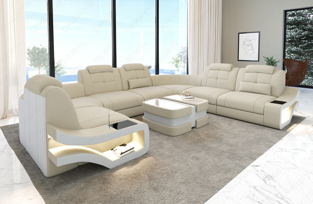 Mini U Shape Sofa Naomi With Fabric Cover