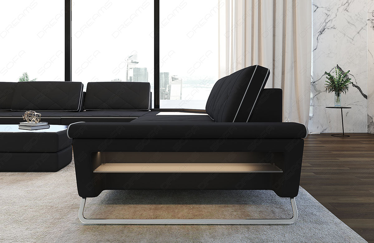 Fabric Sectional Ferrara Xxl