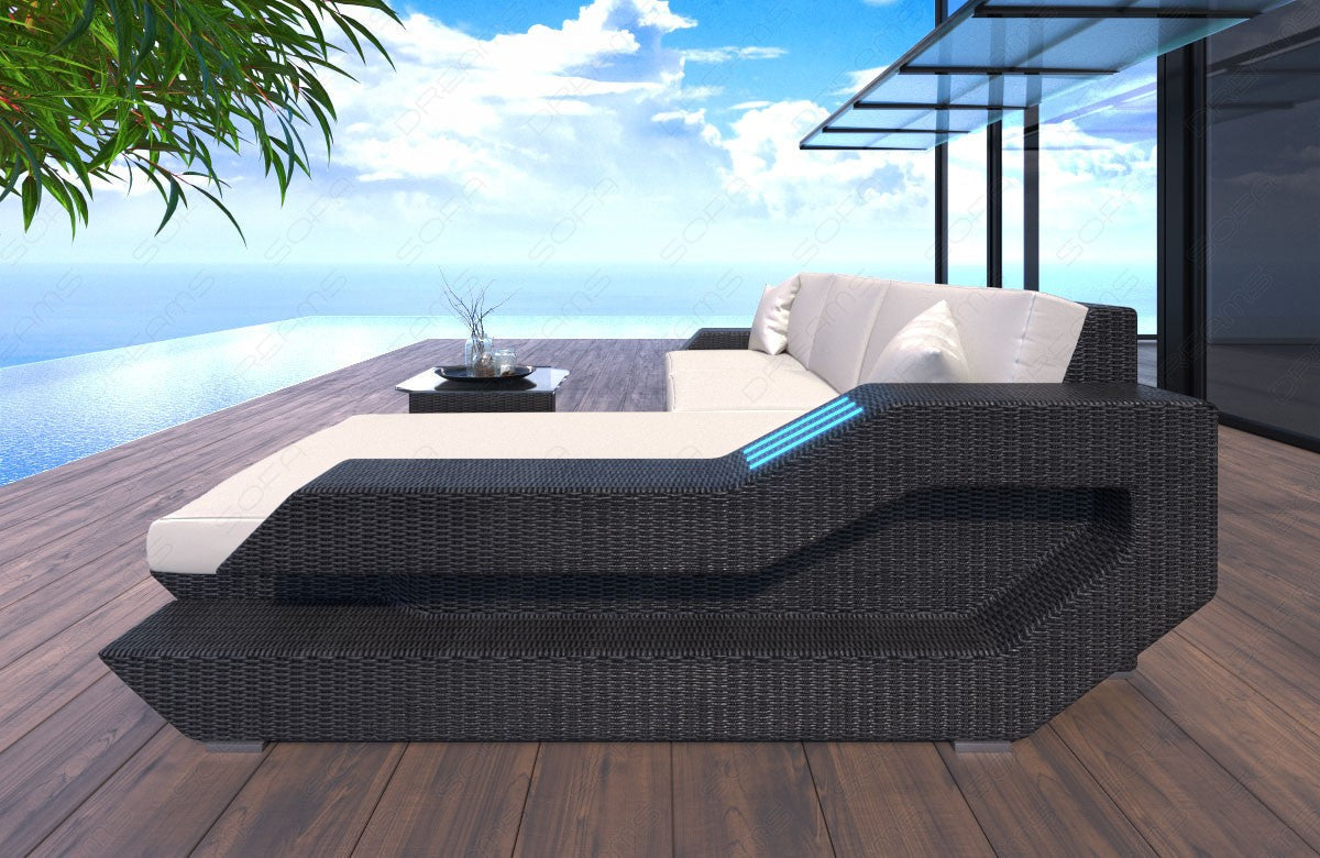Rattan Sofa Rodeo L Cream