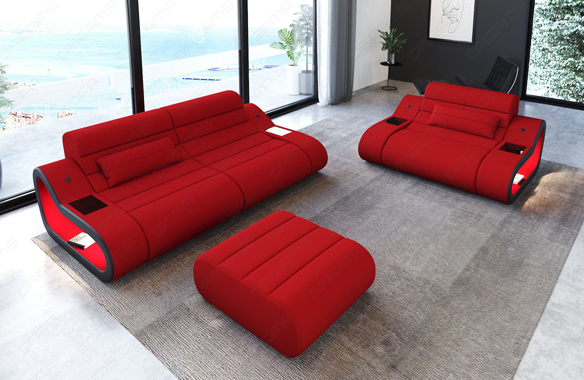 Sofa Set Laguna 2 And 1 Fabric