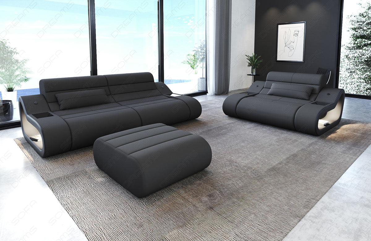 Sofa Set Laguna 2 And 1 Fabric