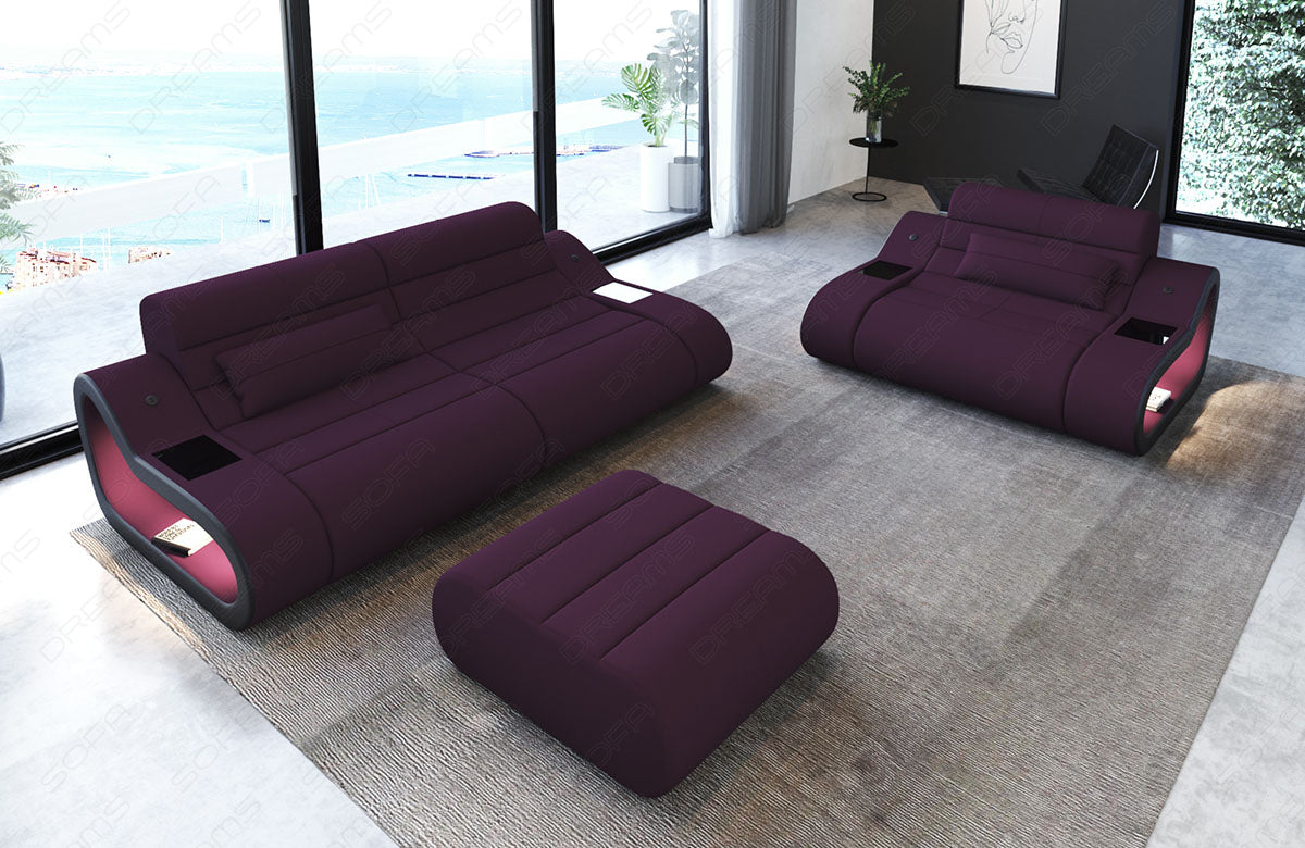 Sofa Set Laguna 2 And 1 Fabric