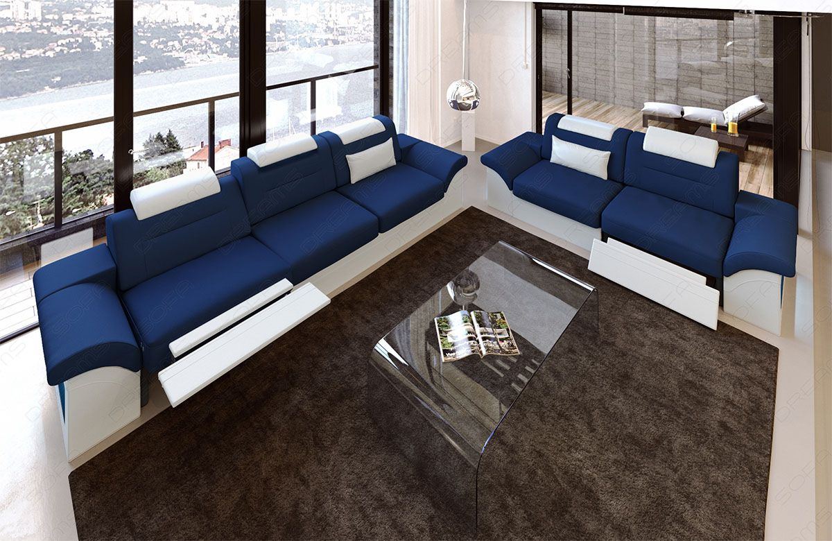 Sofa Set Megano Fabric 3 And 2