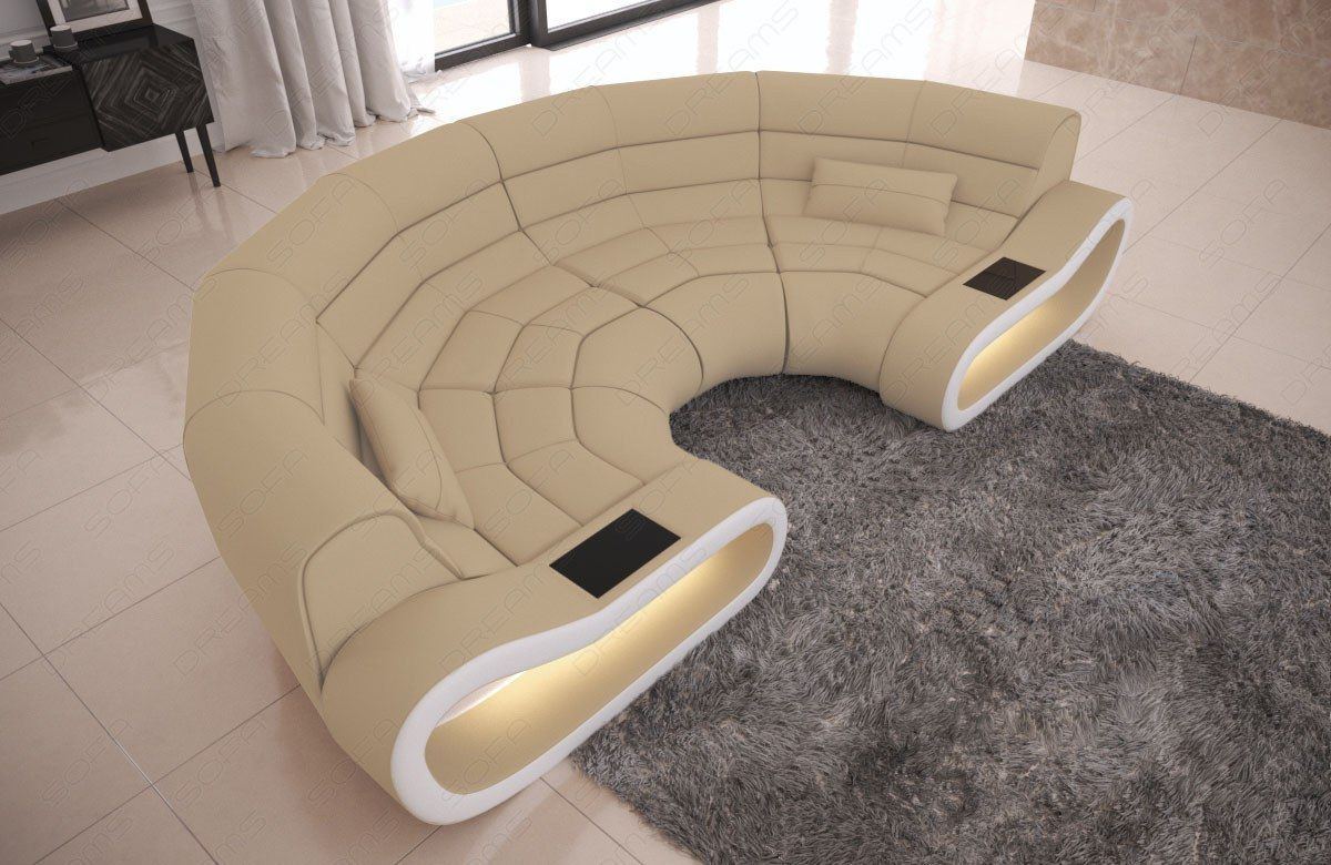 Big Sofa Laguna Fabric Cover In Velvet Or Woven Fabric