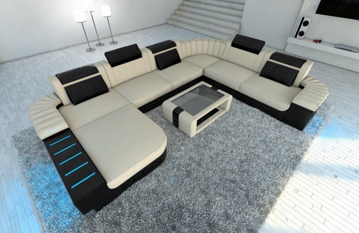Sofa Sectional Baronka Xxl As A Fabric Sofa