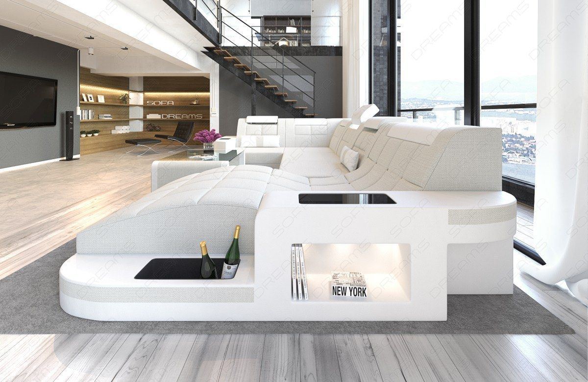Sofa Sectional Konstantin With Fabric Cover