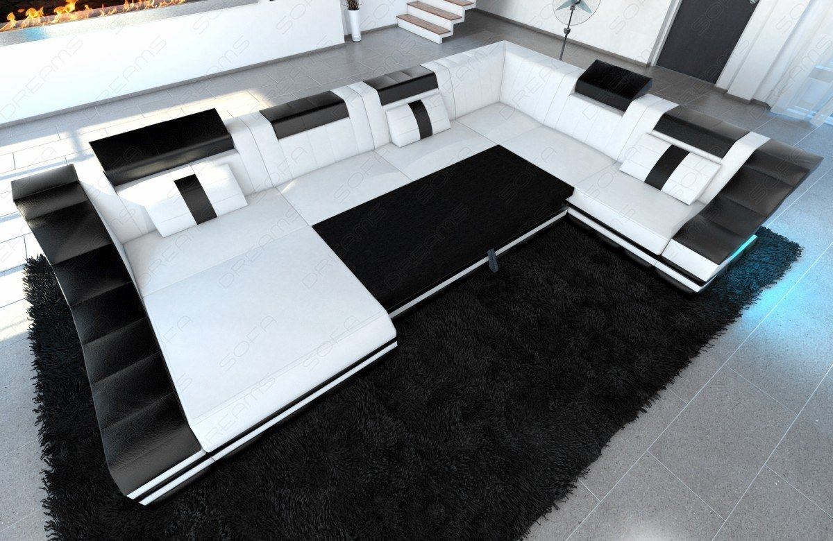 Sofa Sectional Temoni Xxl As A Fabric Sofa