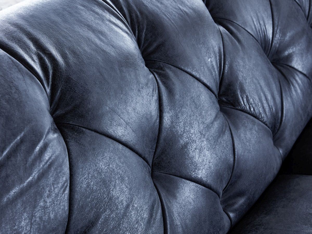 Four-Seater Leather Sofa Bremen