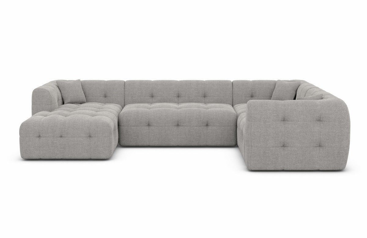 Fabric Sectional Sevilla U Shape