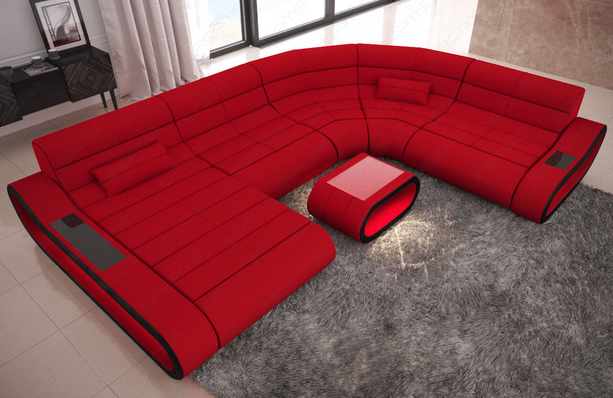 Sofa Sectional Laguna Xxl In Fabric