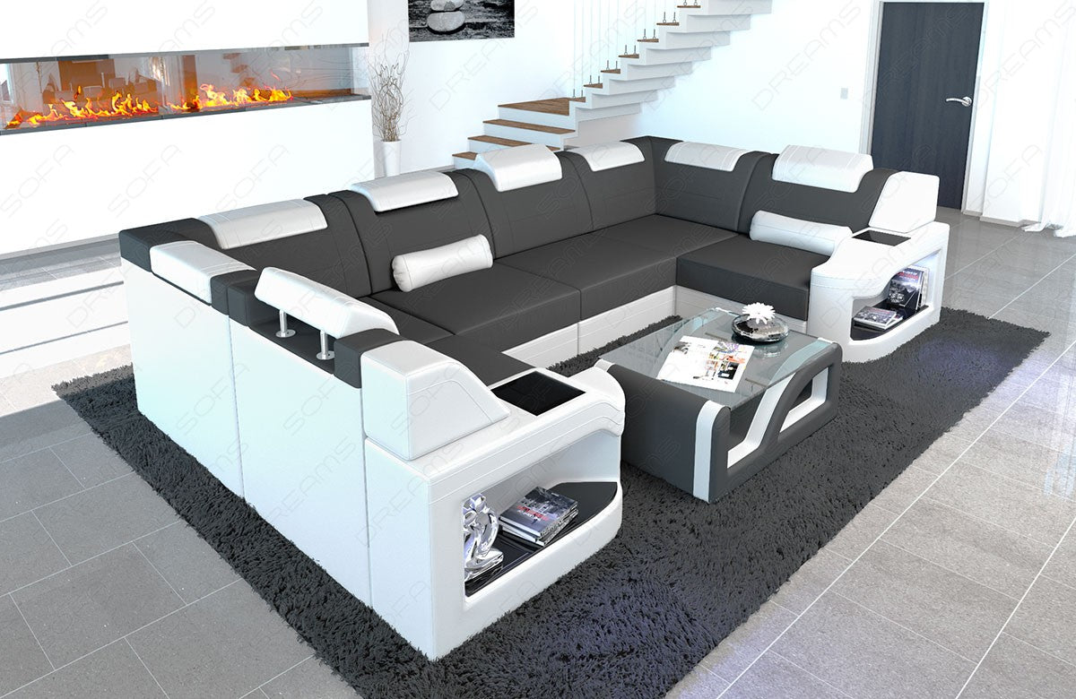 Lyon Mini Sectional With Led