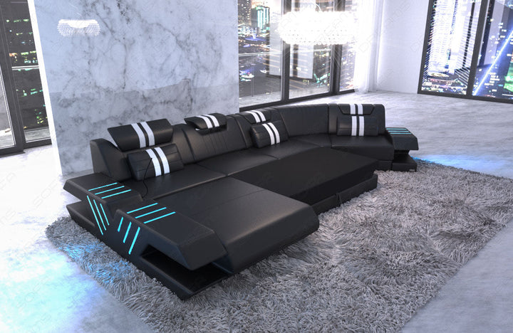optionale Schlaffunktion fÃ¼r das Sofa Venedig C Form