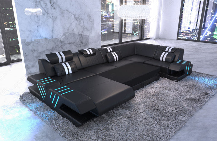 optional erhÃ¤ltliche Schlaffunktion fÃ¼r das Sofa Venedig U Form