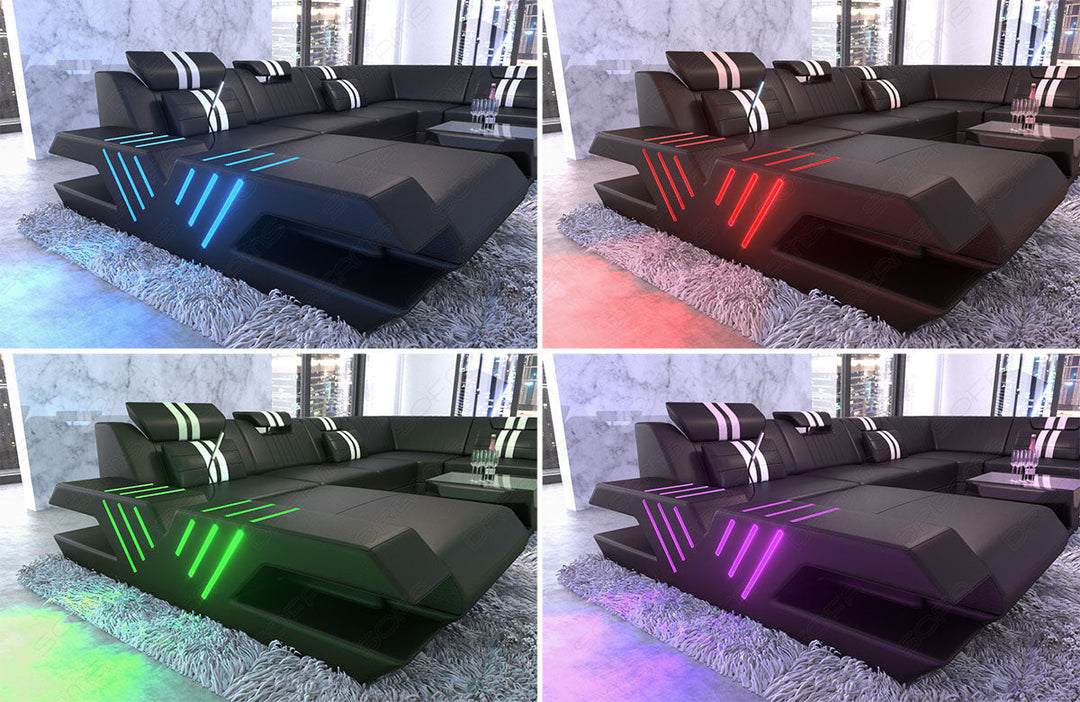 LED RGB Beleuchtung mit Touch Wheel Fernbedienung